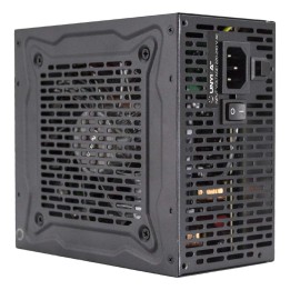 Fuente UNYKA Magno ATX 500W PFC 87% RGB Negra (521101)
