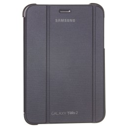 Funda Samsung 7" Cuero Folio Tab 2 Gris(EFC-1G5SGECSTD)