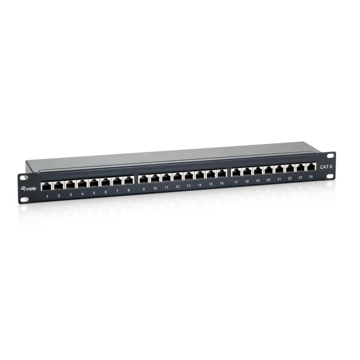 EQUIP Patch Panel 24p. Cat.6 Apantallado (EQ326424)