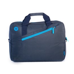Maletin NGS Monray 15.6" Nylon Negro/Azul (GINGER BLUE)