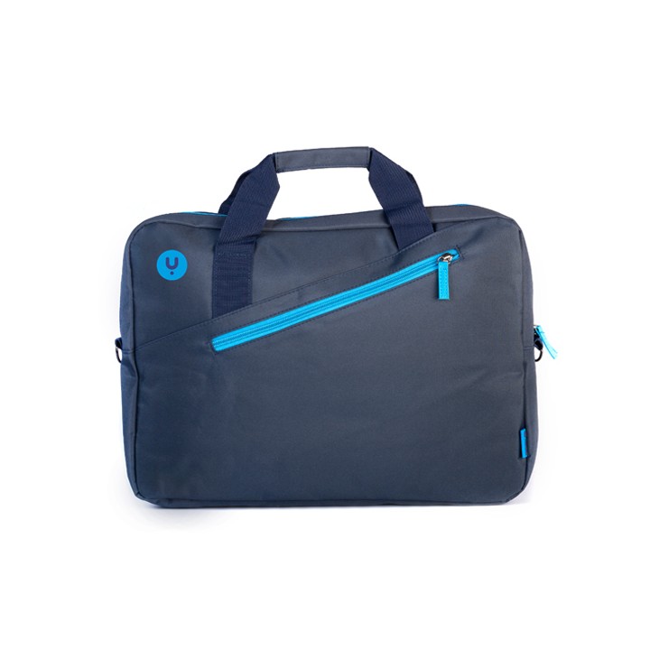 Maletin NGS Monray 15.6" Nylon Negro/Azul (GINGER BLUE)