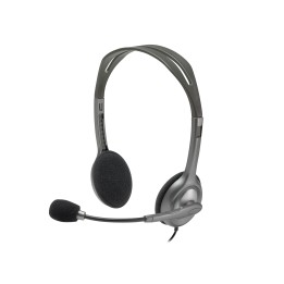 Auric+Micro LOGITECH H110 3.5mm Negro/Plata(981-000271)