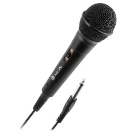 Micrófono para Karaoke NGS 6.3mm Negro (SINGERFIRE)