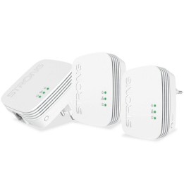 Strong Powerline 600 Triple Pack Mini 3x Adaptadores Powerline/PLC 600Mbit/s