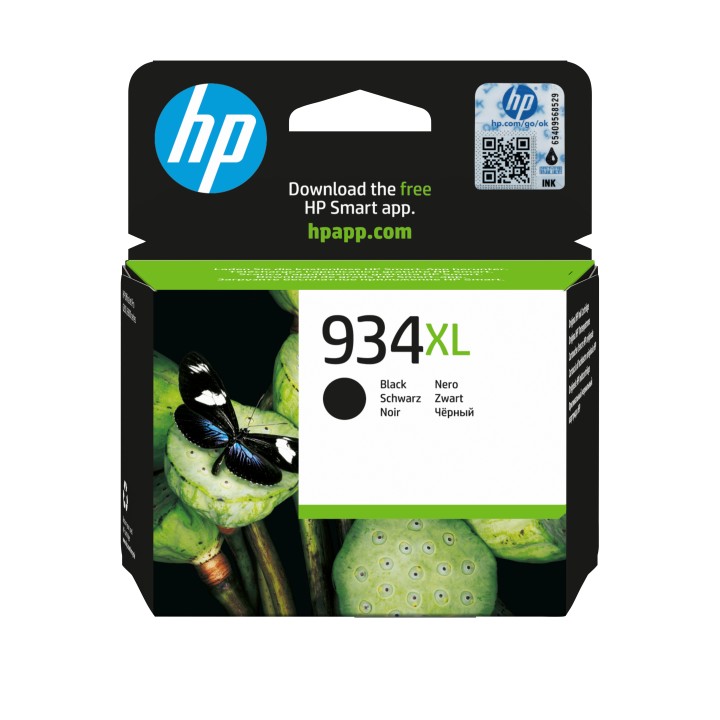 Tinta HP 934XL Negro 25.5ml 1000 páginas (C2P23AE)