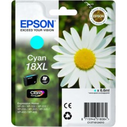 Tinta Epson 18XL T1812 Cian 6.6ml 450pág (C13T18124012)