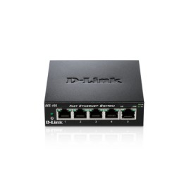 Switch D-Link 5P 10/100 Metallic (DES-105)
