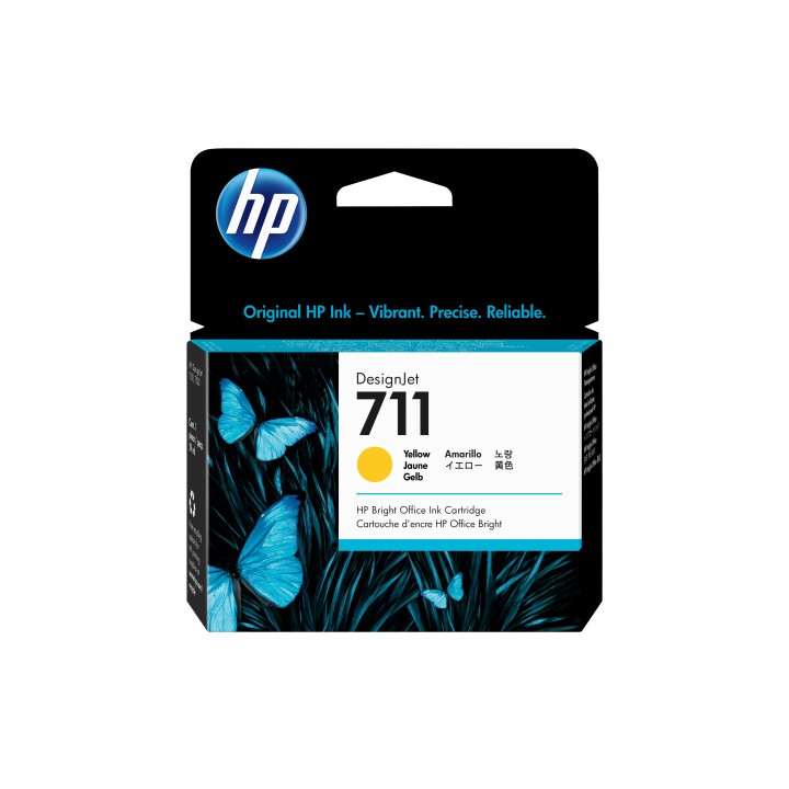 Tinta HP DesignJet 711 Amarillo 29ml (CZ132A)