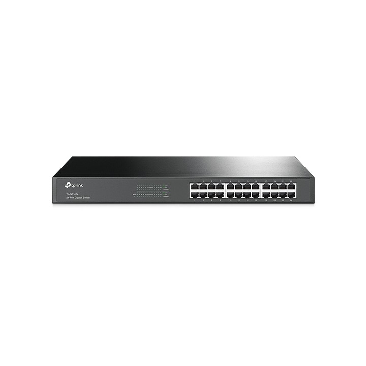 Switch TP-Link 24xRJ45 GbE Rack 1U Negro (TL-SG1024)