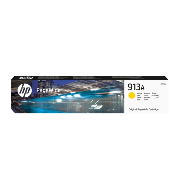 Tinta HP PageWide 913A Amarillo 37ml 3000 pág (F6T79AE)