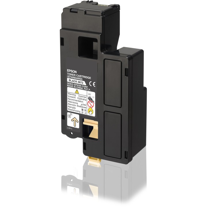 Toner Epson Laser C1700 Negro 700 páginas (C13S050672)