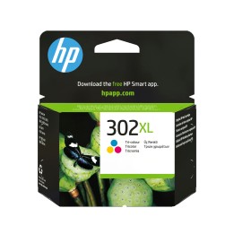 Tinta HP 302XL Tricolor 8ml 300 páginas (F6U67AE)