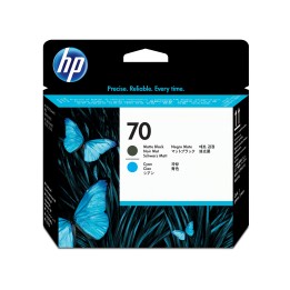 Tinta HP Cabezal Cian / Negro mate (C9404A) N70