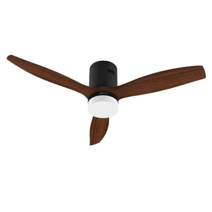 Cecotec Energysilence Aero 5600 Classic Ventilador De Techo Con Luz Y Mando 40W Madera/Negro