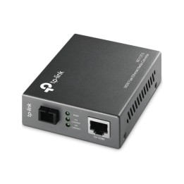 Conversor de Medios TP-Link WDM 10/100 Negro (MC112CS)