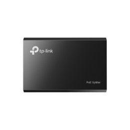 Splitter TP-Link 2xRJ45 GbE PoE Negro (TL-POE10R)