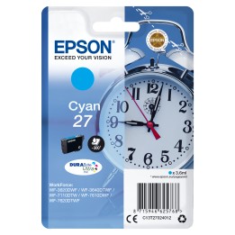Tinta Epson 27 T2702 Cian 3.6ml 300 pág (C13T27024012)
