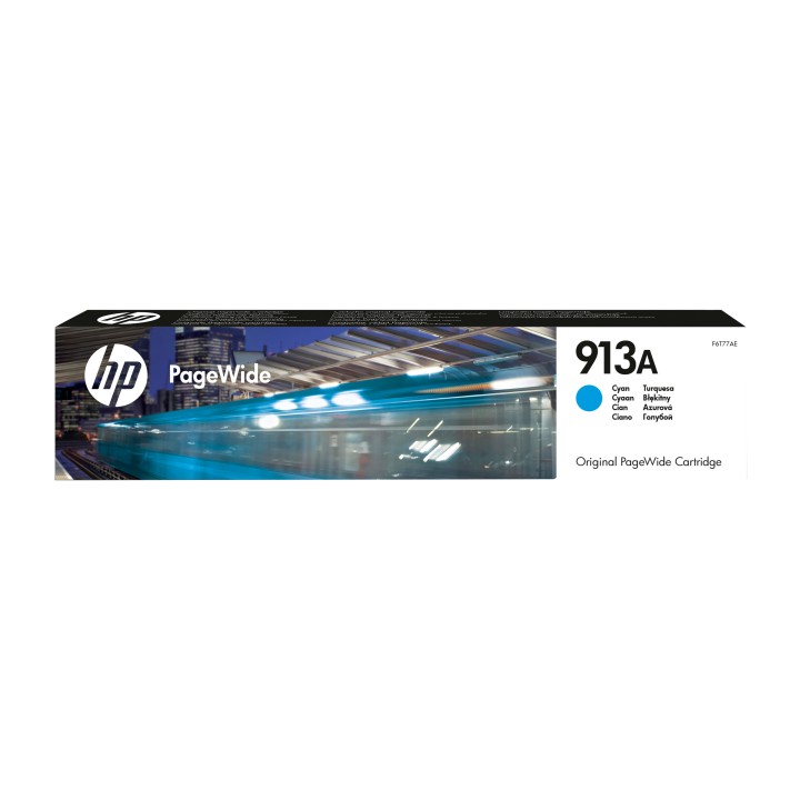 Tinta HP PageWide 913A Cian 37ml (F6T77AE)