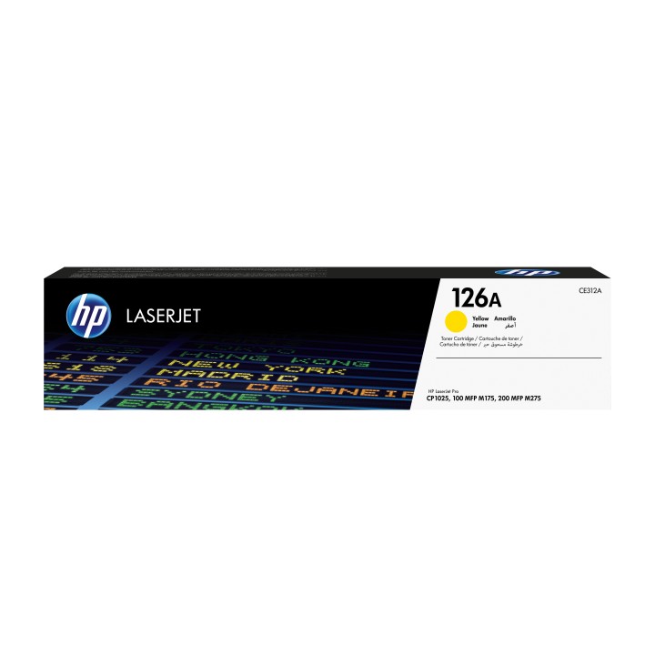 Toner HP LaserJet Pro 126A Amarillo 1000 pág (CE312A)