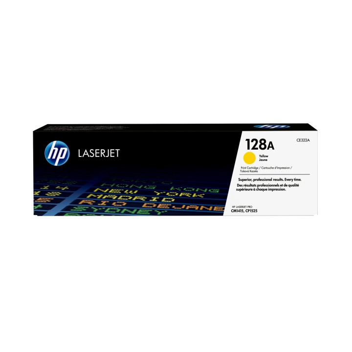 Toner HP LaserJet Pro Amarillo 128A 1300 páginas (CE322