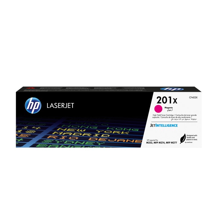 Toner HP LaserJet Pro 201X Magenta 2300 pág (CF403X)
