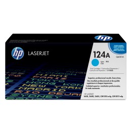 Toner HP LaserJet Cian 124A 2000 páginas (Q6001A)