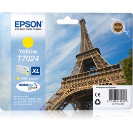 Tinta Epson XL T7024 Amarillo 21.3ml (C13T70244010)