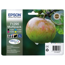Tinta Epson T1295 Pack Negro/Tricolor (C13T12954012)