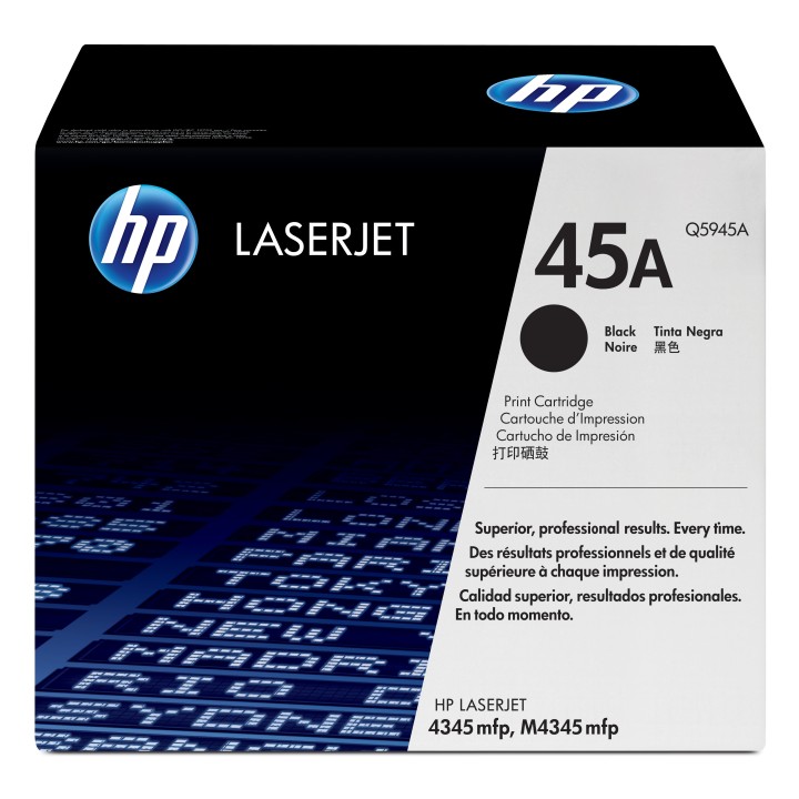 Toner HP LaserJet 45A Negro 18000 páginas (Q5945A)