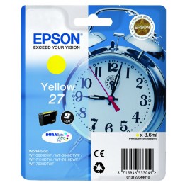 Tinta Epson 27 T2704 Amarillo 3.6ml 300pág(C13T27044012