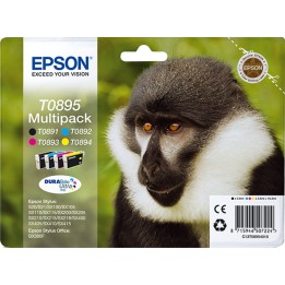 Tinta EPSON Negro/Tricolor S20 Mandril T0895