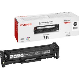 Toner Canon Laser 718BK Negro 3400 páginas (2662B002)