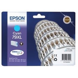 Tinta Epson 79XL T7902 Cian (C13T79024010)