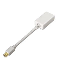 Cable AISENS Mini DP/M a HDMI A/H 15cm Blanco (A125-013