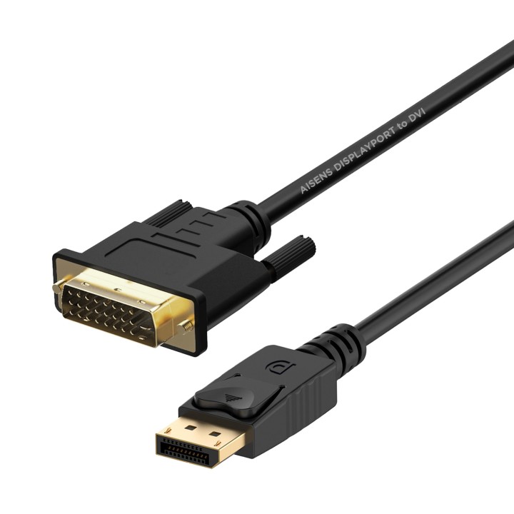 Cable AISENS DP/M a DVI/M 2m Negro (A125-0366)