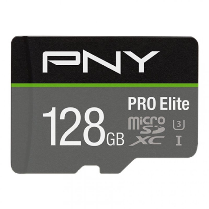 PNY Pro Elite microSDXC 128GB UHS-I U3 Clase 10