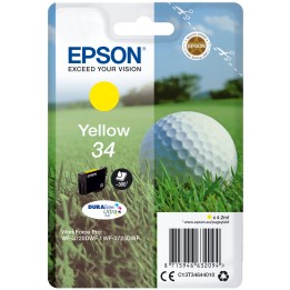 Tinta Epson 34 Amarillo 4.2ml 300 pág (C13T34644010)