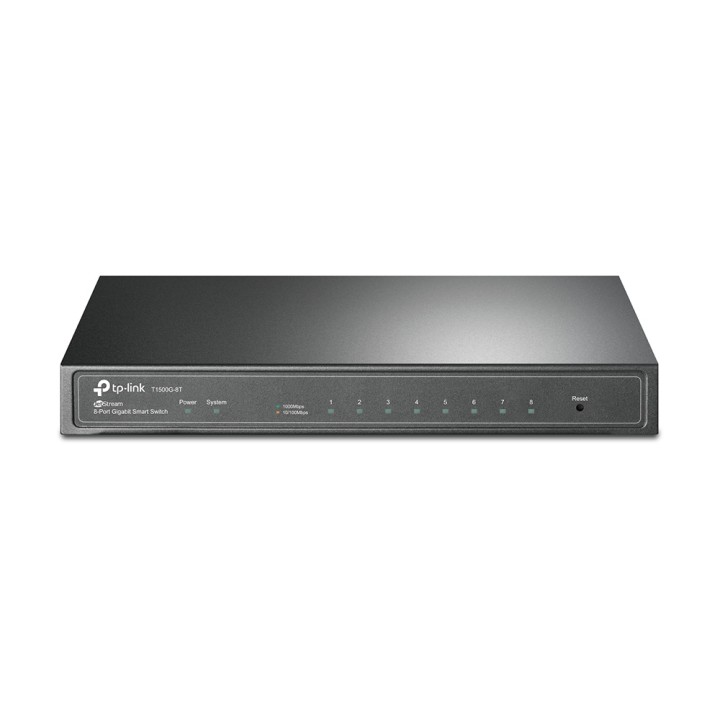 Switch TP-Link 8xRJ45 GbE Gestionado Negro (TL-SG2008)