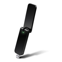 Adaptador TP-Link AC1300 USB3.0 WLAN Negro (Archer T4U)