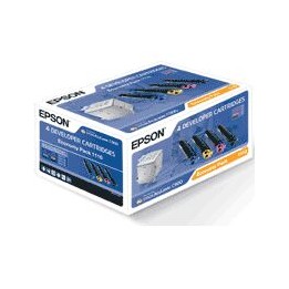 Toner Epson Laser C900 Pack Negro/Tricolor (C13S051110)