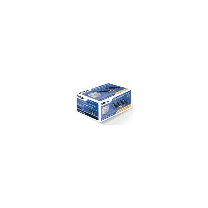 Toner Epson Laser C900 Pack Negro/Tricolor (C13S051110)