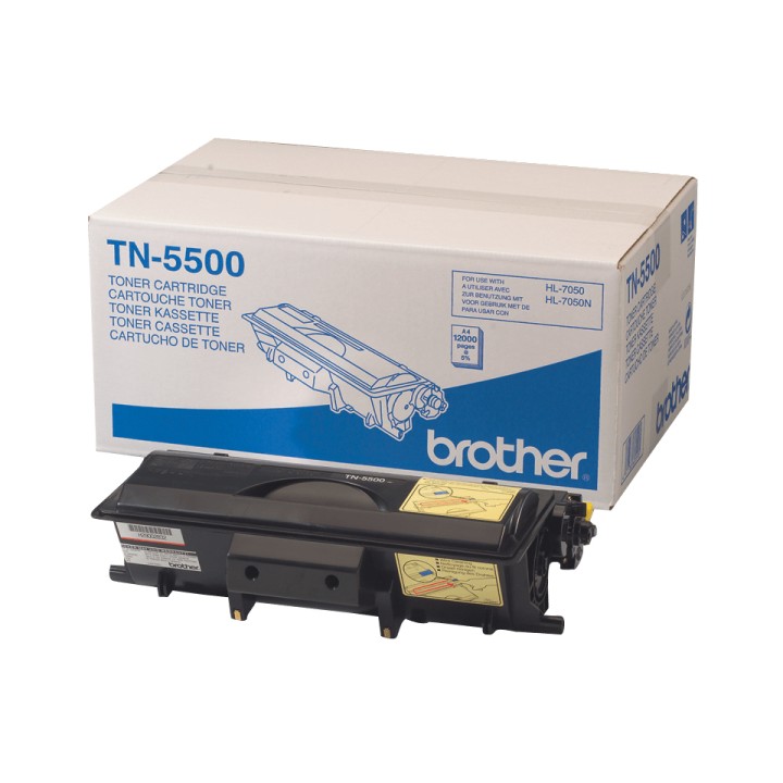 Toner BROTHER Laser Negro 12000 páginas (TN-5500)