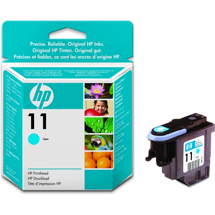 Tinta HP 11 Cian 28ml 2350 páginas (C4836A)