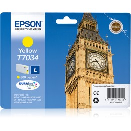 Tinta Epson T7034 Amarillo (C13T70344010)