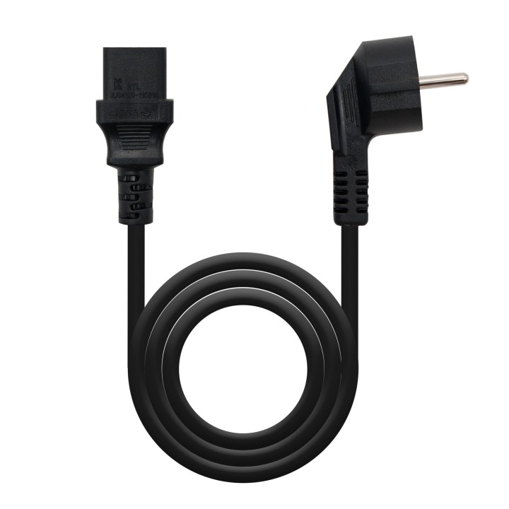 Nanocable CPU CEE7/M-C13/H 5m Negro (10.22.0105)