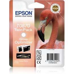 Tinta Epson T0870 Optimizador Brillo x2 (C13T08704010)