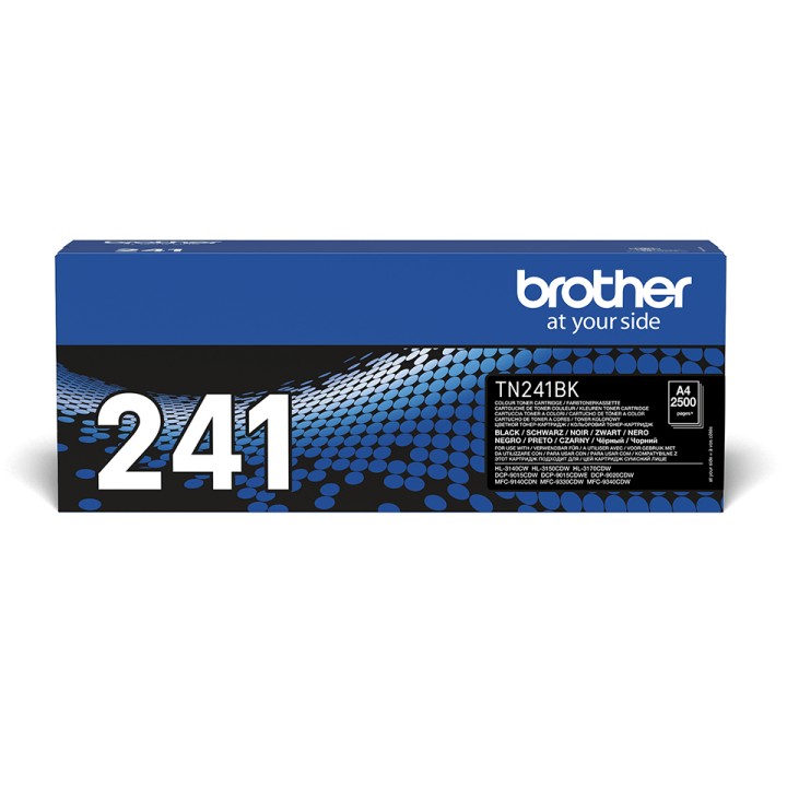 Toner BROTHER Laser Negro 2500 páginas (TN-241BK)