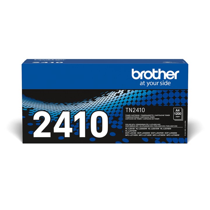 Toner BROTHER Laser Negro 1200 páginas (TN-2410)