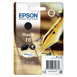 Tinta Epson 16 T1621 Negro 5.4ml 175 pág (C13T16214012)