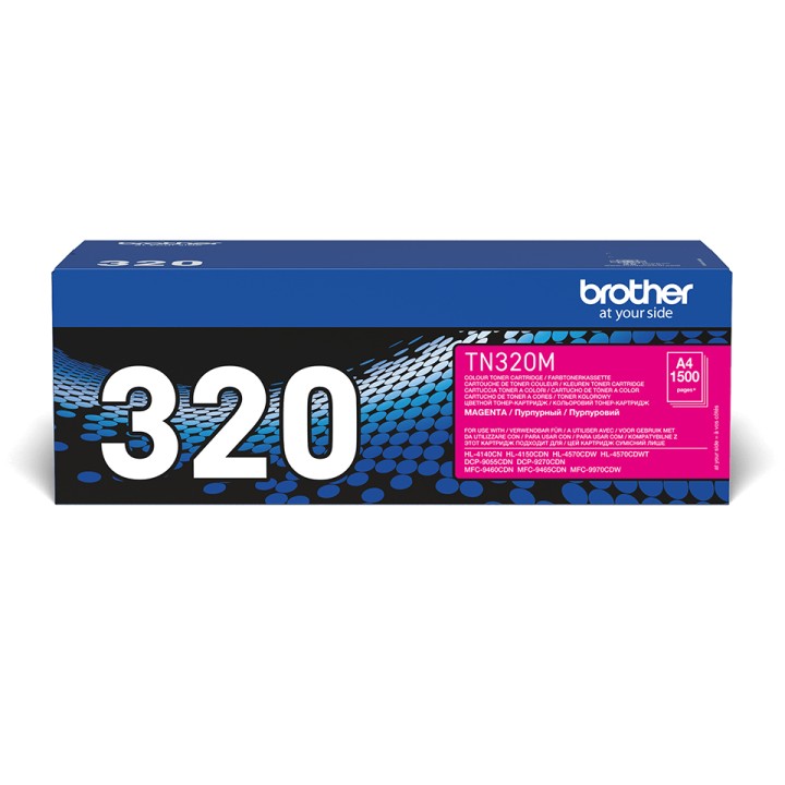 Toner BROTHER Laser Magenta 1500 páginas (TN-320M)